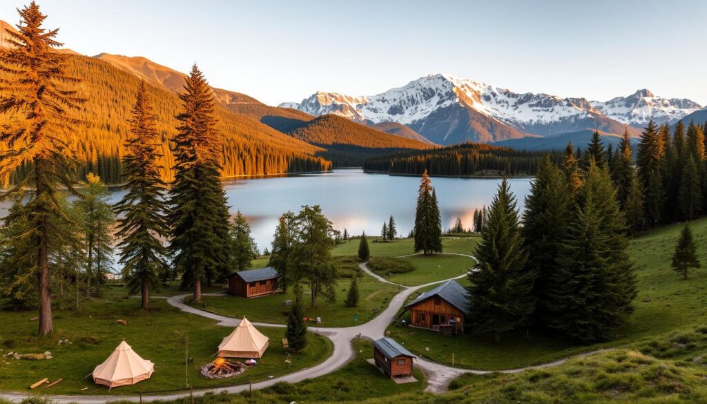 Campingplatz Fernsteinsee Jahreszeiten