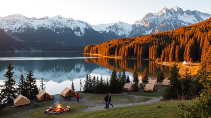 romantik camping fernsteinsee