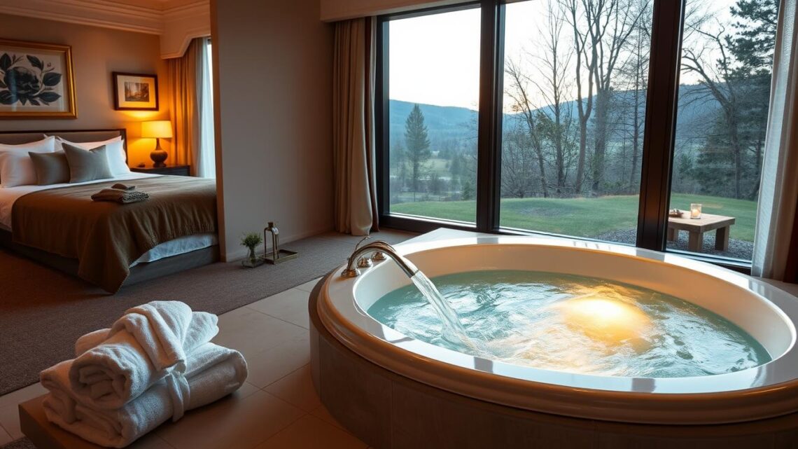 romantisches wochenende whirlpool-suite