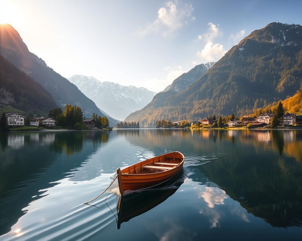 Bootsfahrt auf dem Jägersee