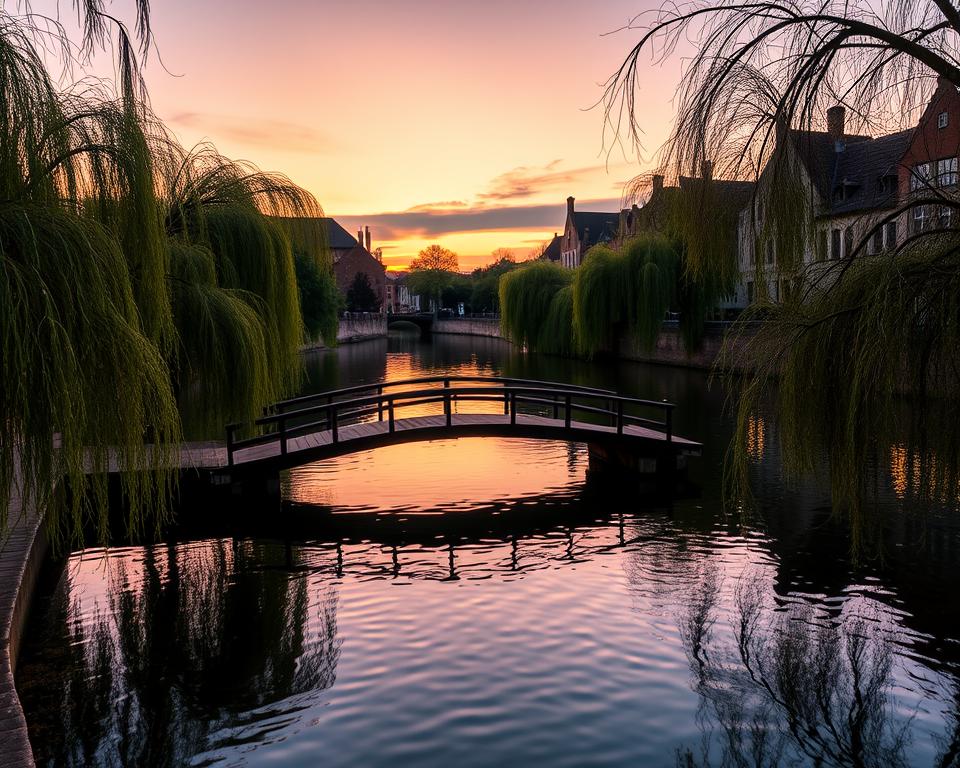 Minnewater-See Brügge Minnewater-See Brügge