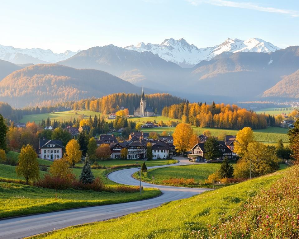 Österreichische Romantikstraße Jahreszeiten