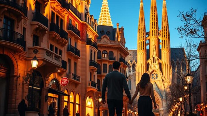 Romantische Erlebnisse in Barcelona