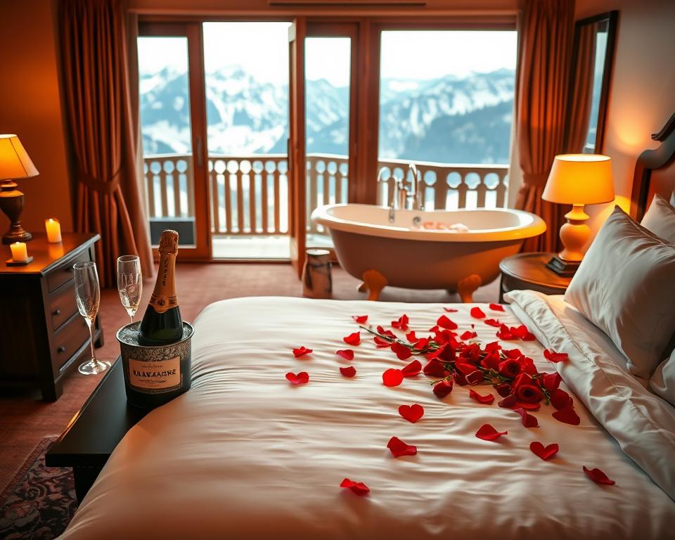 Romantische Hotelextras für Paare Romantische Hotelextras für Paare