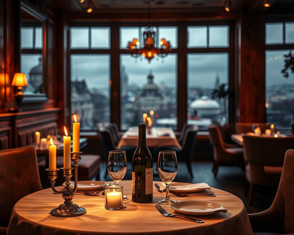 Romantische Restaurants Berlin Candle-Light-Dinner