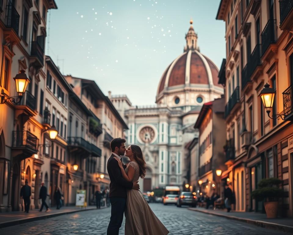 Romantische Stunden in Florenz