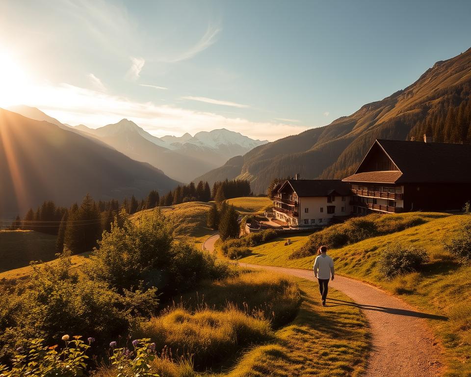 Wellness in den Tiroler Bergen