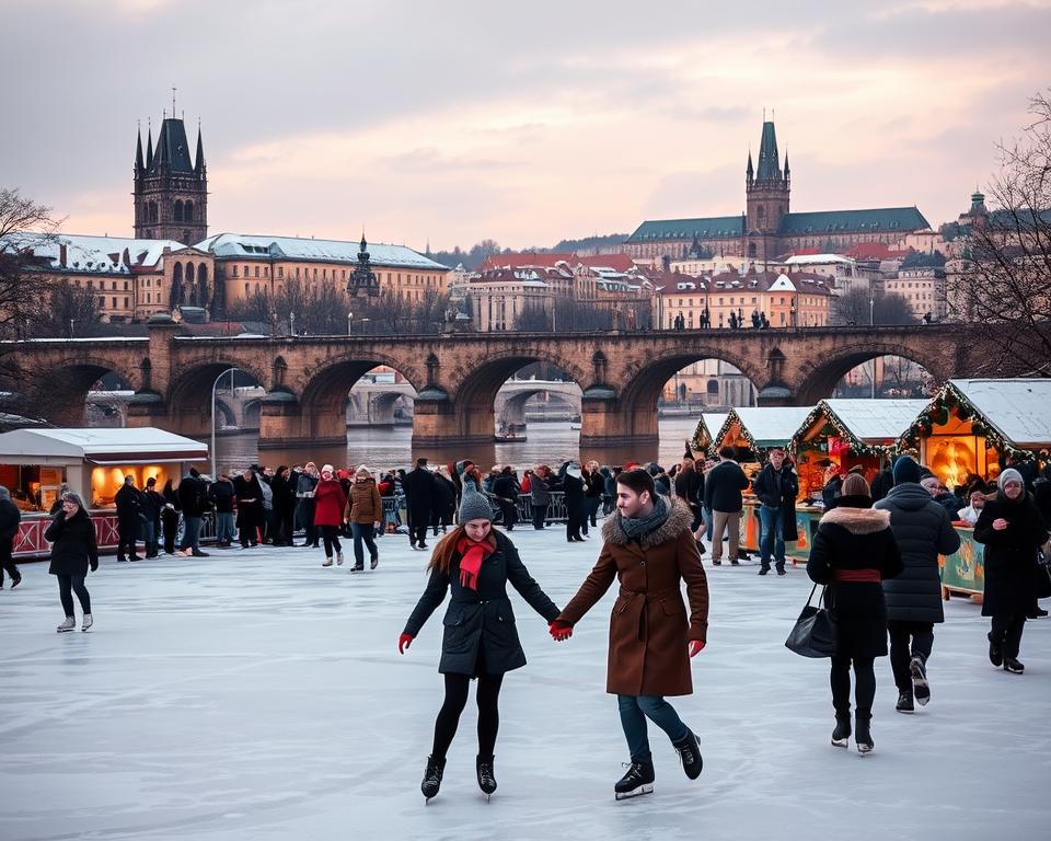 Winteraktivitäten in Prag