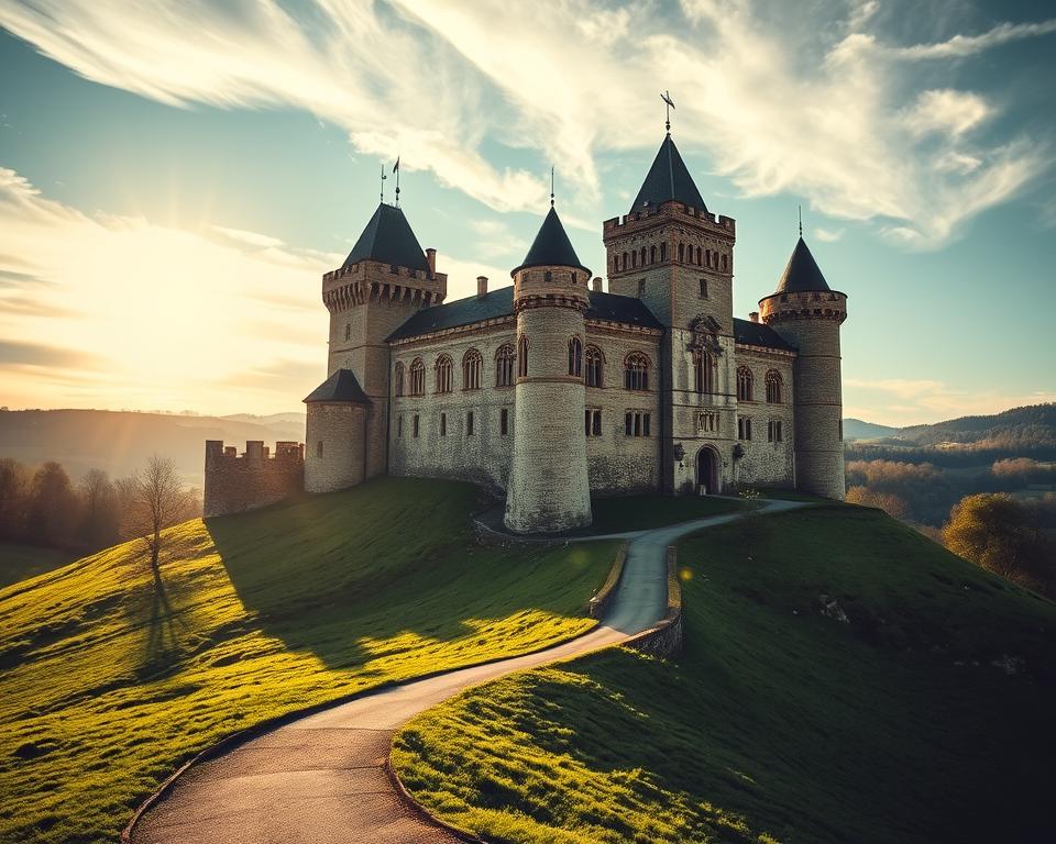 Mittelalterliche Burgarchitektur in Sachsen-Anhalt