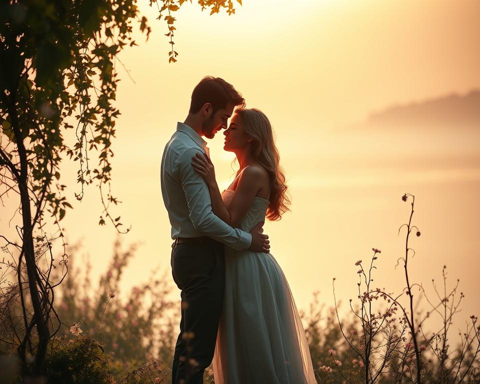 Poetische Liebessprüche und zeitlose Zuneigung