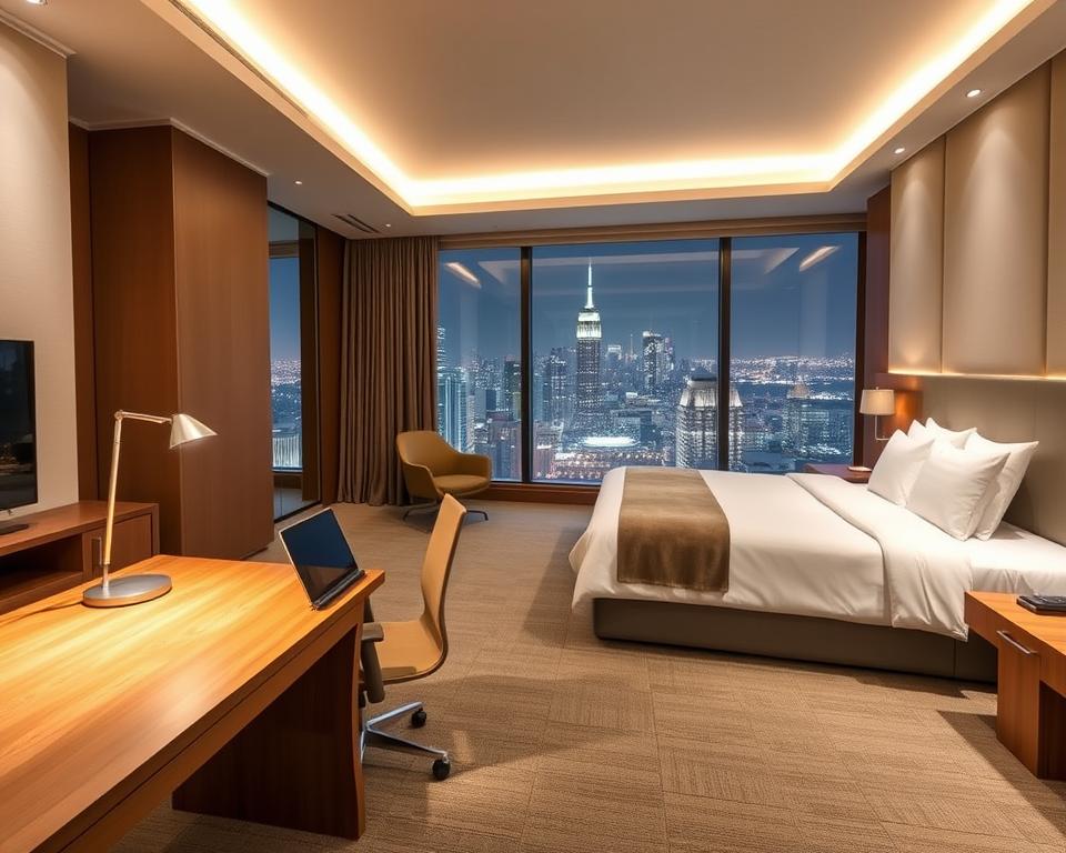 Funktionale Hotelzimmer Ausstattung