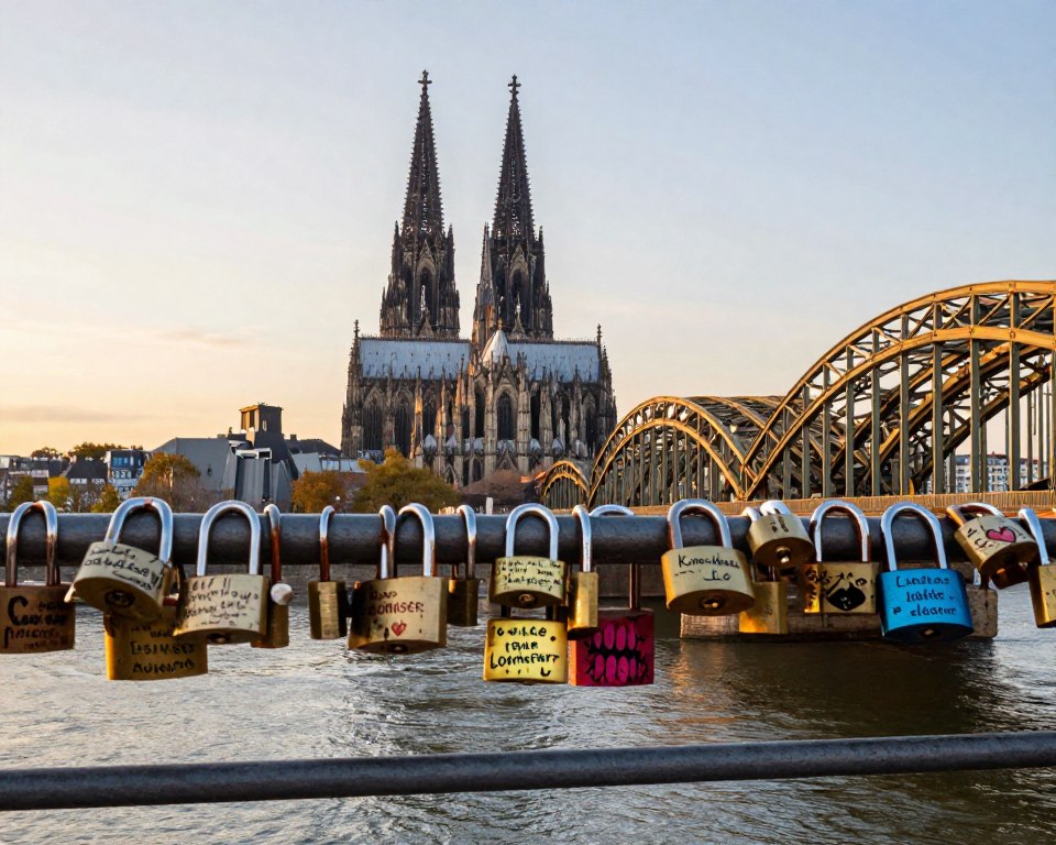 Liebesschlösser Köln: Tradition und Romantik